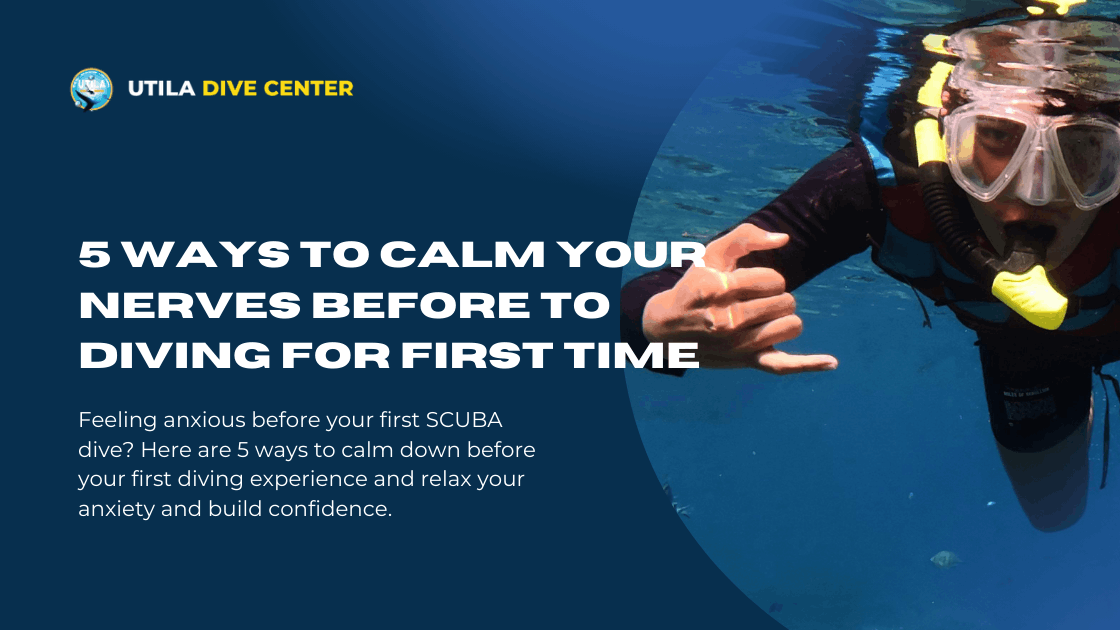 5 Ways to Calm Your Nerves Before to Diving for First Time