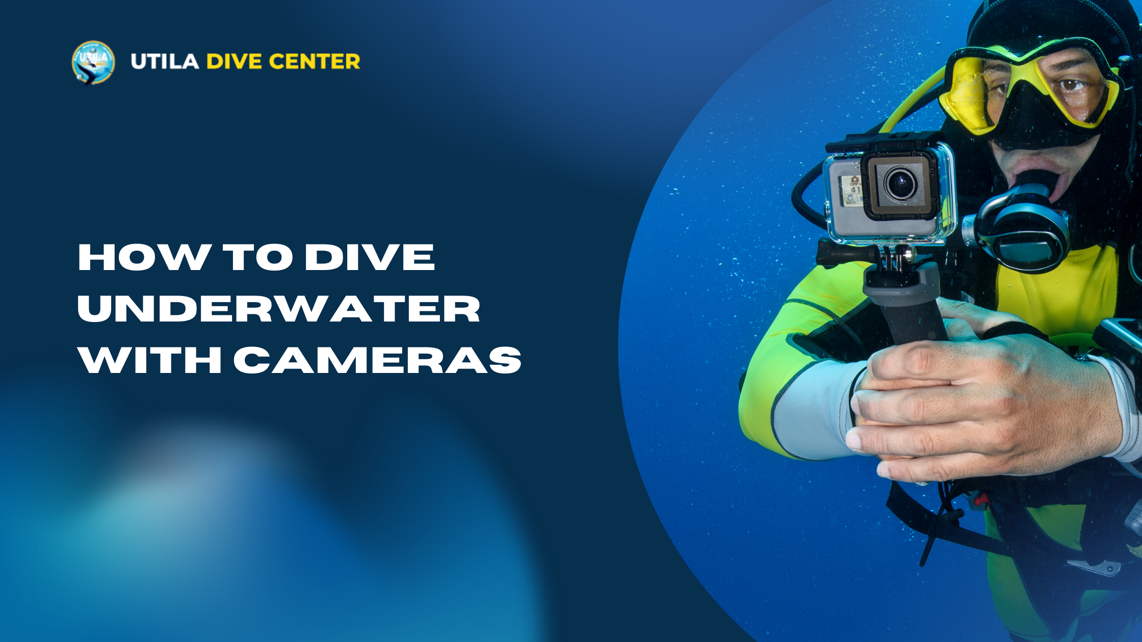 How to dive underwater with cameras